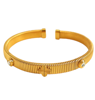 Gold adjustable bracelet