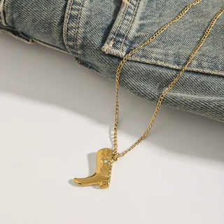 Boot Necklace GP
