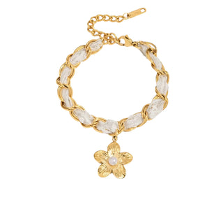 Girly Flower Braclet