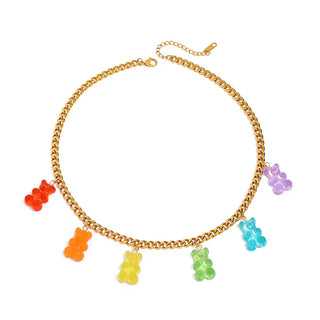 Gummy bear necklace