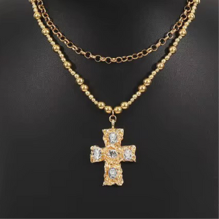 Stainless Steal Cross Necklace