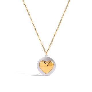 True love gold necklace