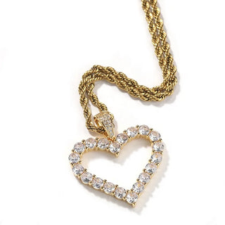 Mariel gold love necklace