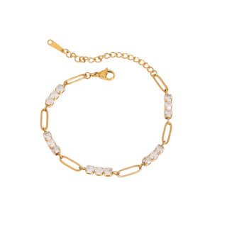 Classy but sassy gold bracelet