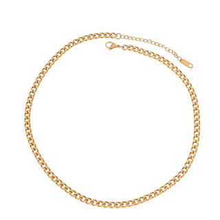 Golden drip necklace