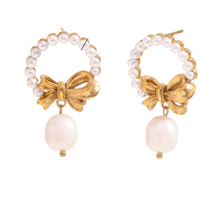 To glam to give a dam earring