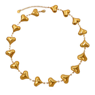 Mil amores Gold Plated necklace