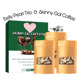Belly pearl trio & Skinny Coffee