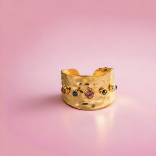 Princess Gold Plated Ring