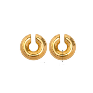 Gold ear cuff