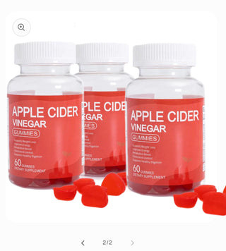 Apple cider gummies trio