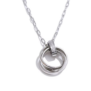 Silver statement (dime size )