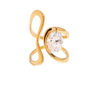 Resizable diamond anillo