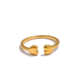 Golden crush gold ring size 7”