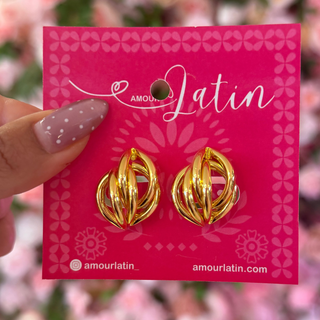 Gold studs