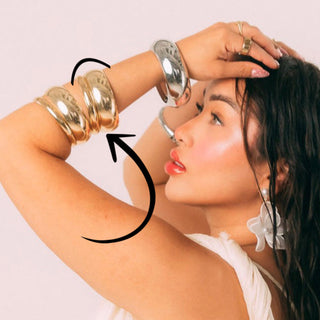 Gold bracelet bundle